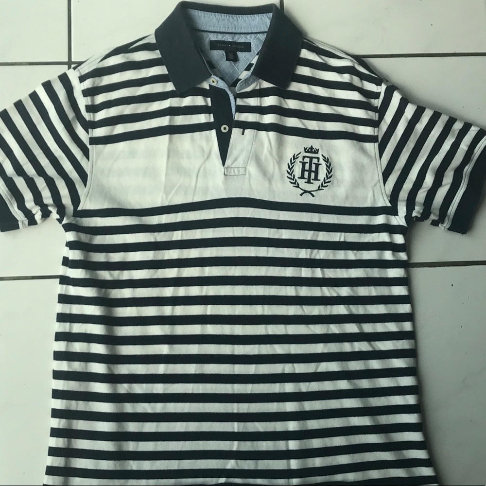 Tommy Hill figure vintage polo